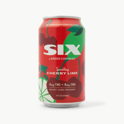SIX Sparkling Social Tonic - CHERRY LIME